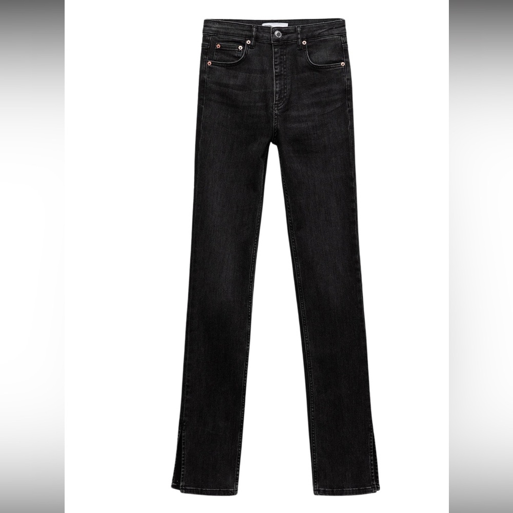 Zara Women's Dark Gray Skinny Jeans